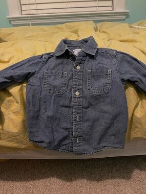 Carters brand chambray button down toddler size 24M